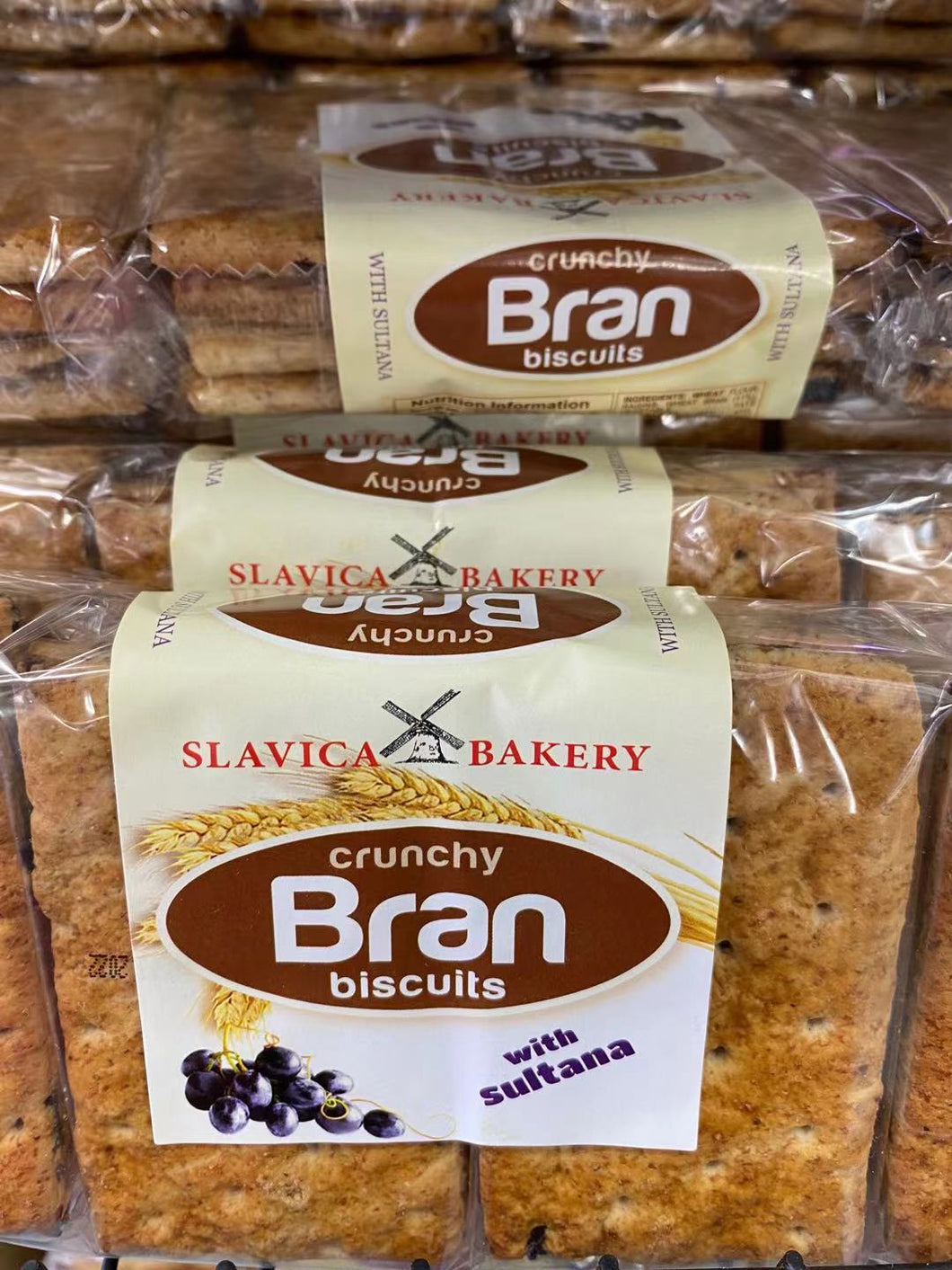 SLAVICA Bran Biscuits with Sultana